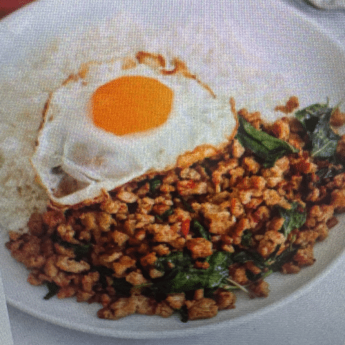 Pad krapow rund