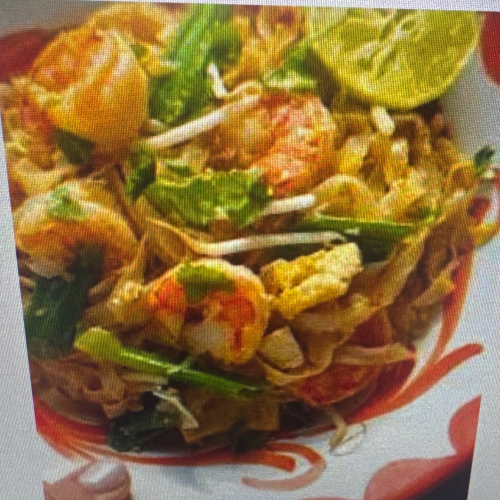 Pad Thai scampi