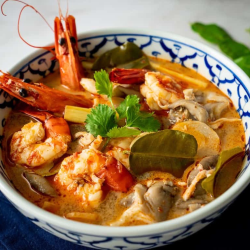 Tom yum kung Scampi