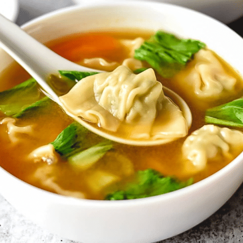 Wonton soep