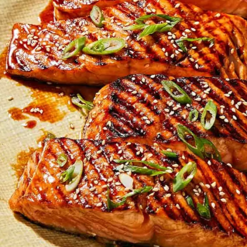 Zalm teriyaki