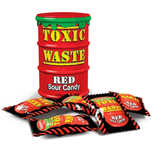Toxic Waste Red Sour