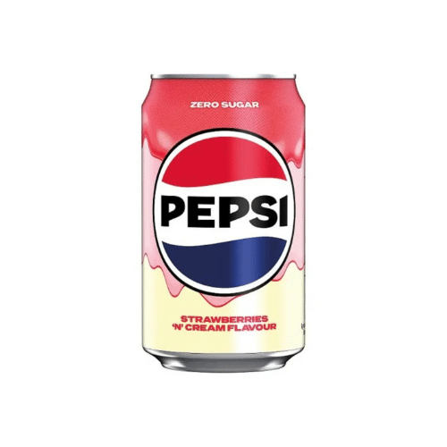 Pepsi Fraise Cream Zero Sucre