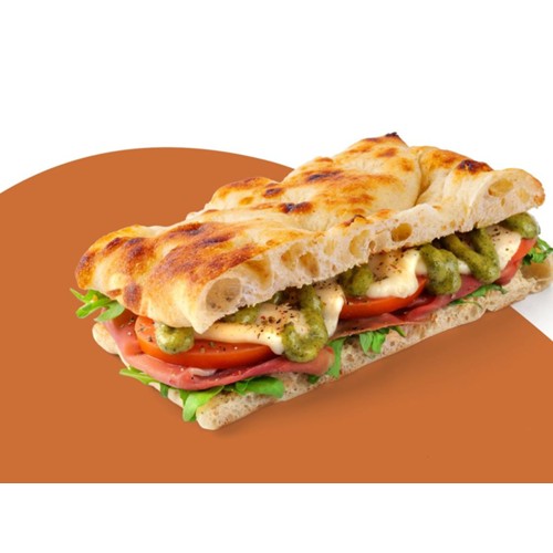 Schiacciata Serrano & Mozzarella