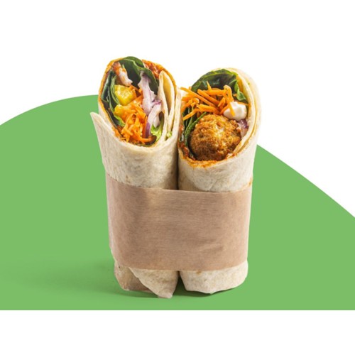Wrap falafel mango