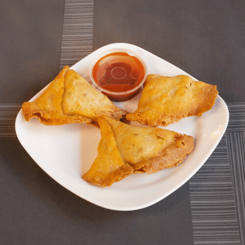Poulet samosa (3 pièces)