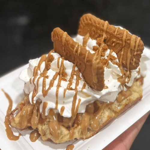 Gaufre topping