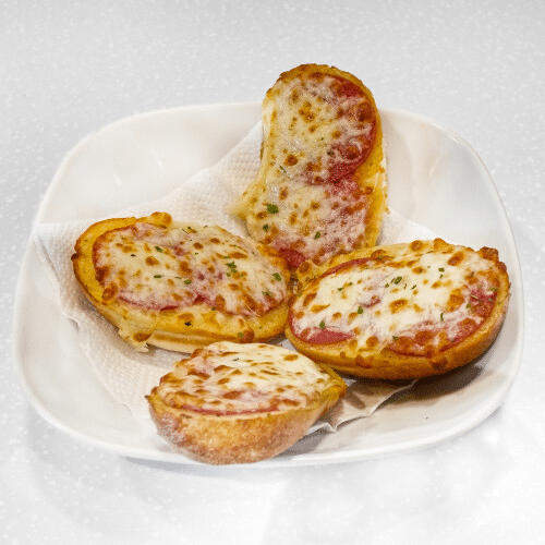 Lookbrood pesto kaas en salami (4 stuks)