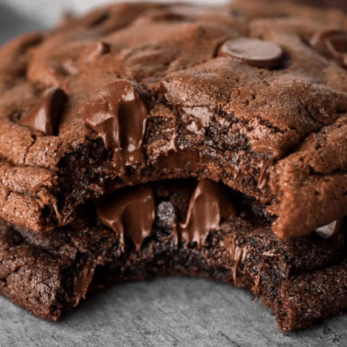 American chocolate cookie