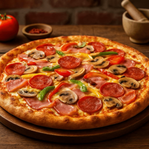 Pizza 4 seizoenen (large)