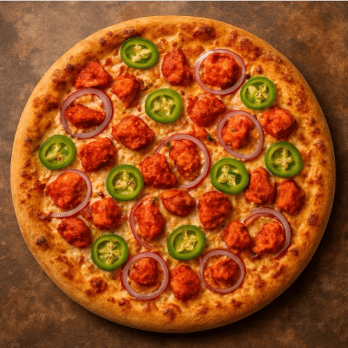 Pizza chicken tandoori (small)
