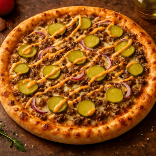 Pizza hamburger (large)