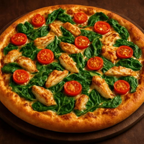 Pizza spinaci (large)