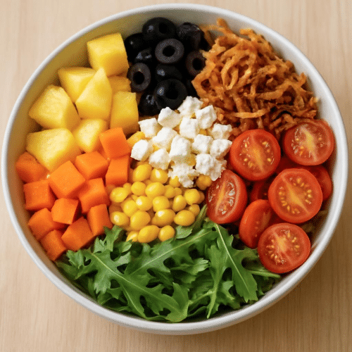Salade mix feta