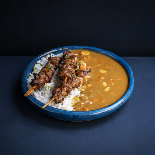 Yakitori Kip Curry Rijst