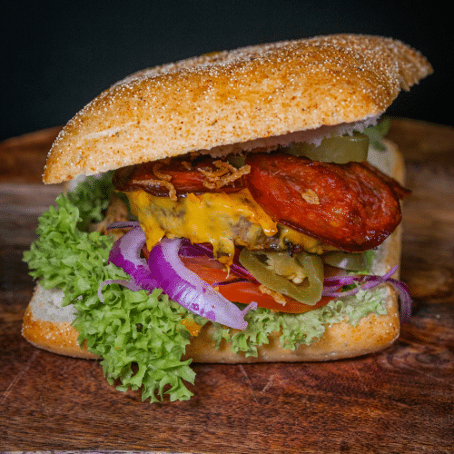 Le devil press burger (piquant)