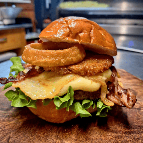 Tripl' Raclette Burger