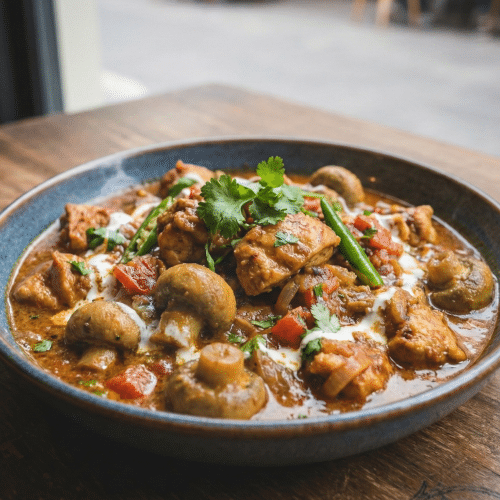 Chicken mushroom