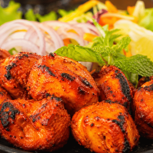Chicken tikka starter