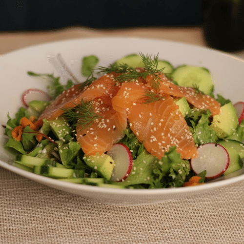 Salmon special salade