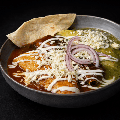 Enchiladas emplumadas