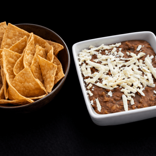 Frijoles con nachos
