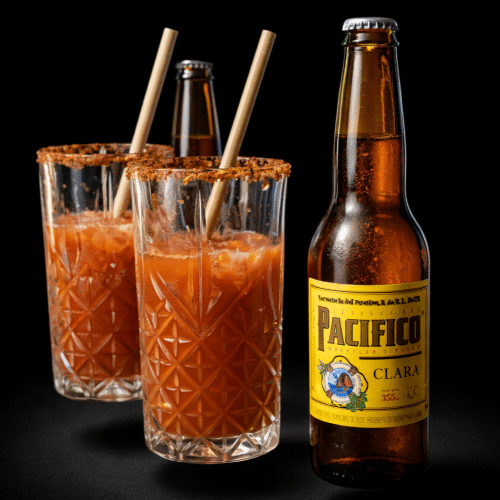 Michelada con clamato