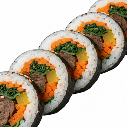 Classic beef bulgogi Kimbap