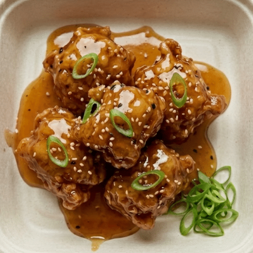 Sweet Soy Garlic Korean Fried Boneless Chicken (6 pcs)