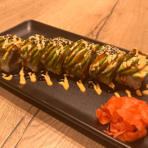 Dragon rolls tonijn
