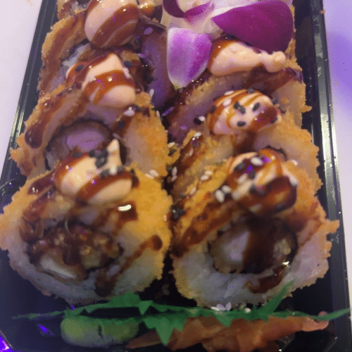 Dragon eye (tempura chicken)