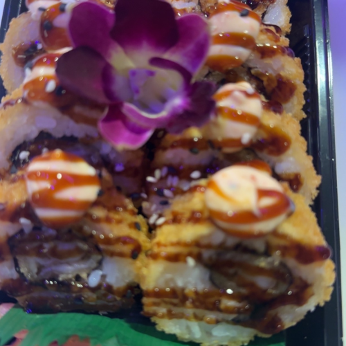 Dragon eye (tempura nobashi)