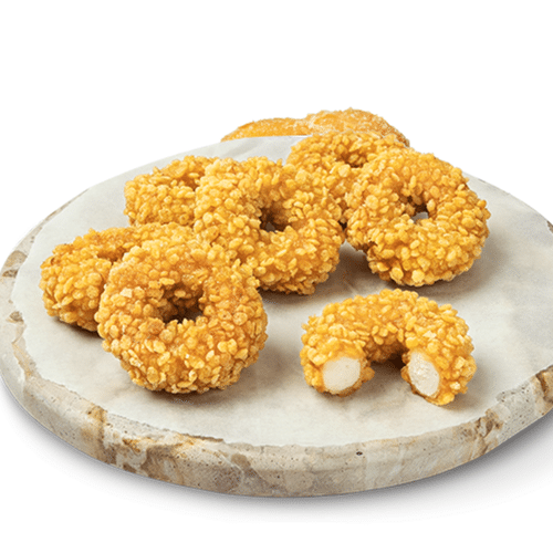 Chicken Rings Sweet & Smoky & Crispy ( 4pcs )