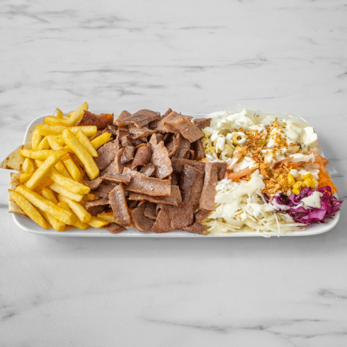 Assiette hamburger