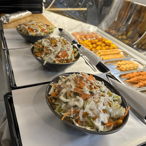 Menu kapsalon poulet mariné
