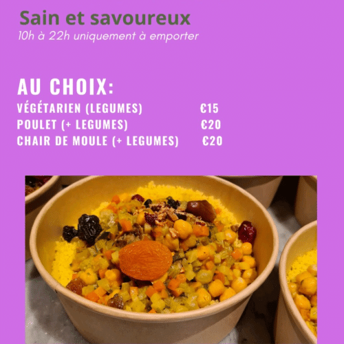 Couscous légumes + poulet