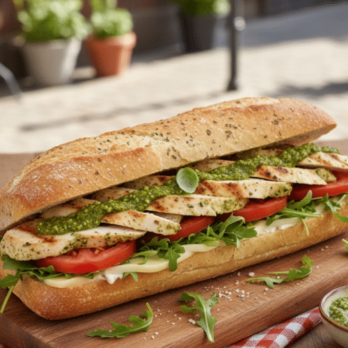 Chicken pesto