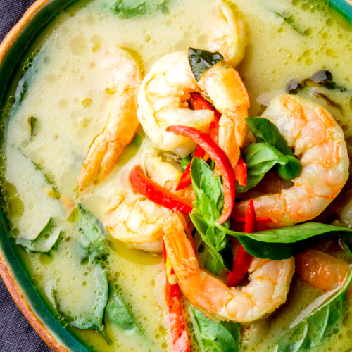 Green Curry Shrimp