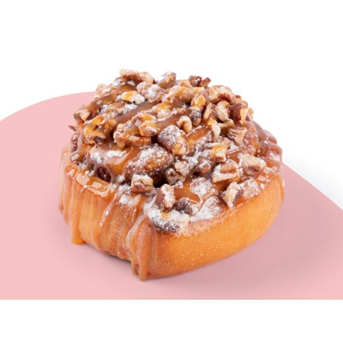 Cinnamon roll pecan caramel