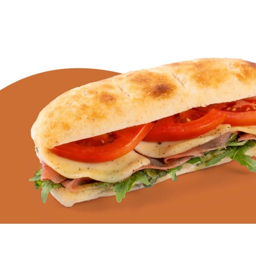 Schiacciata Serrano & Mozzarella