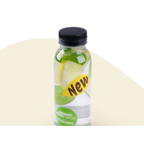 Infused water munt citroen