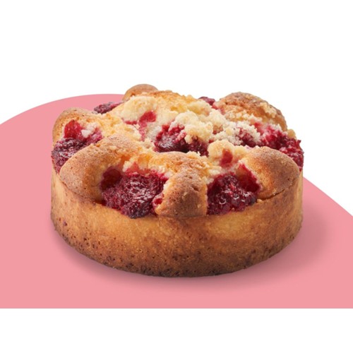 Crumble met framboos