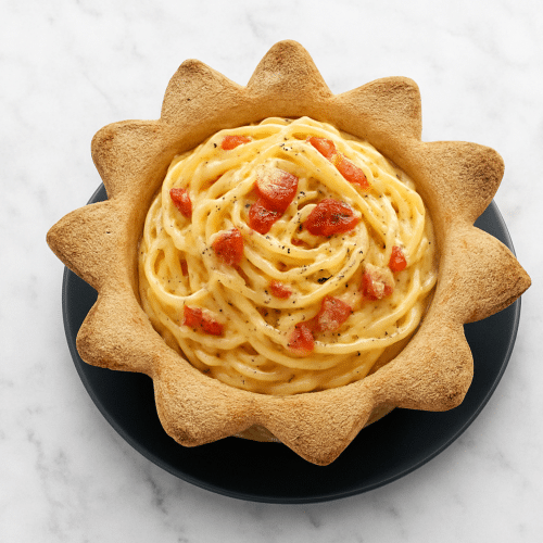 Pastella spaghetti carbonara