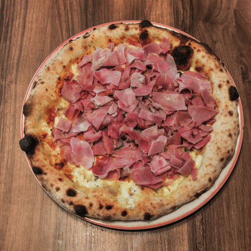 Pizza jambon Géante
