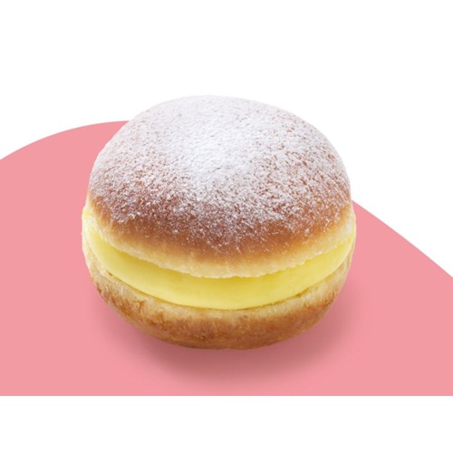 Boule de Berlin met crème