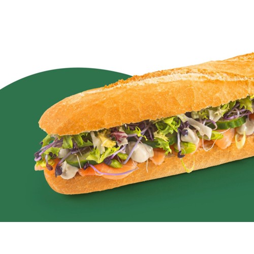 Gerookte Zalm & Honing-mosterd