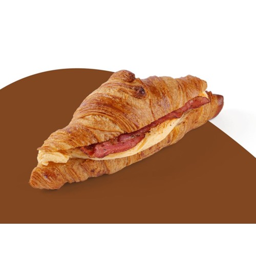 Croissant omelet & spek