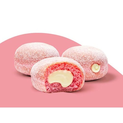 Mini beignet pinky white chocolate (3st)