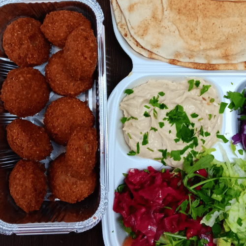 Falafel bord 10 stk  . 2p