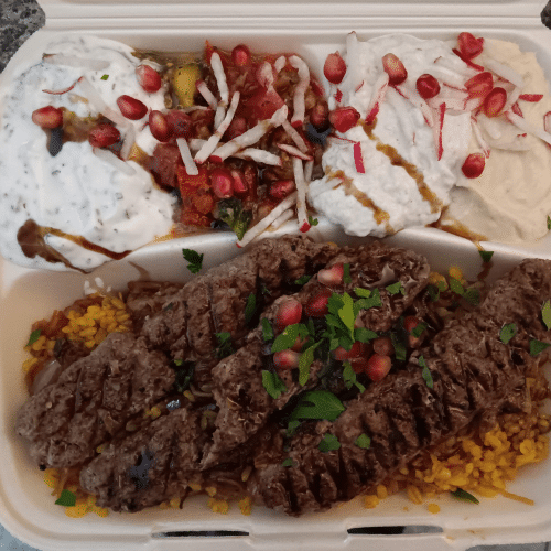 Schotel Kabab halape 3stk .